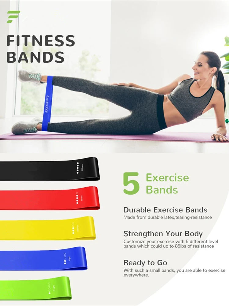Fitness Resistance Bands Set