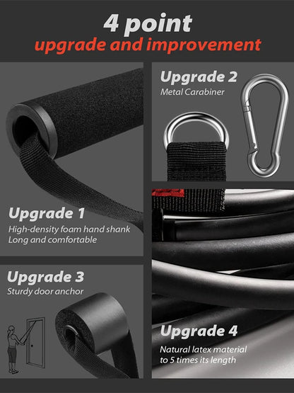 Fitness Resistance Bands Set