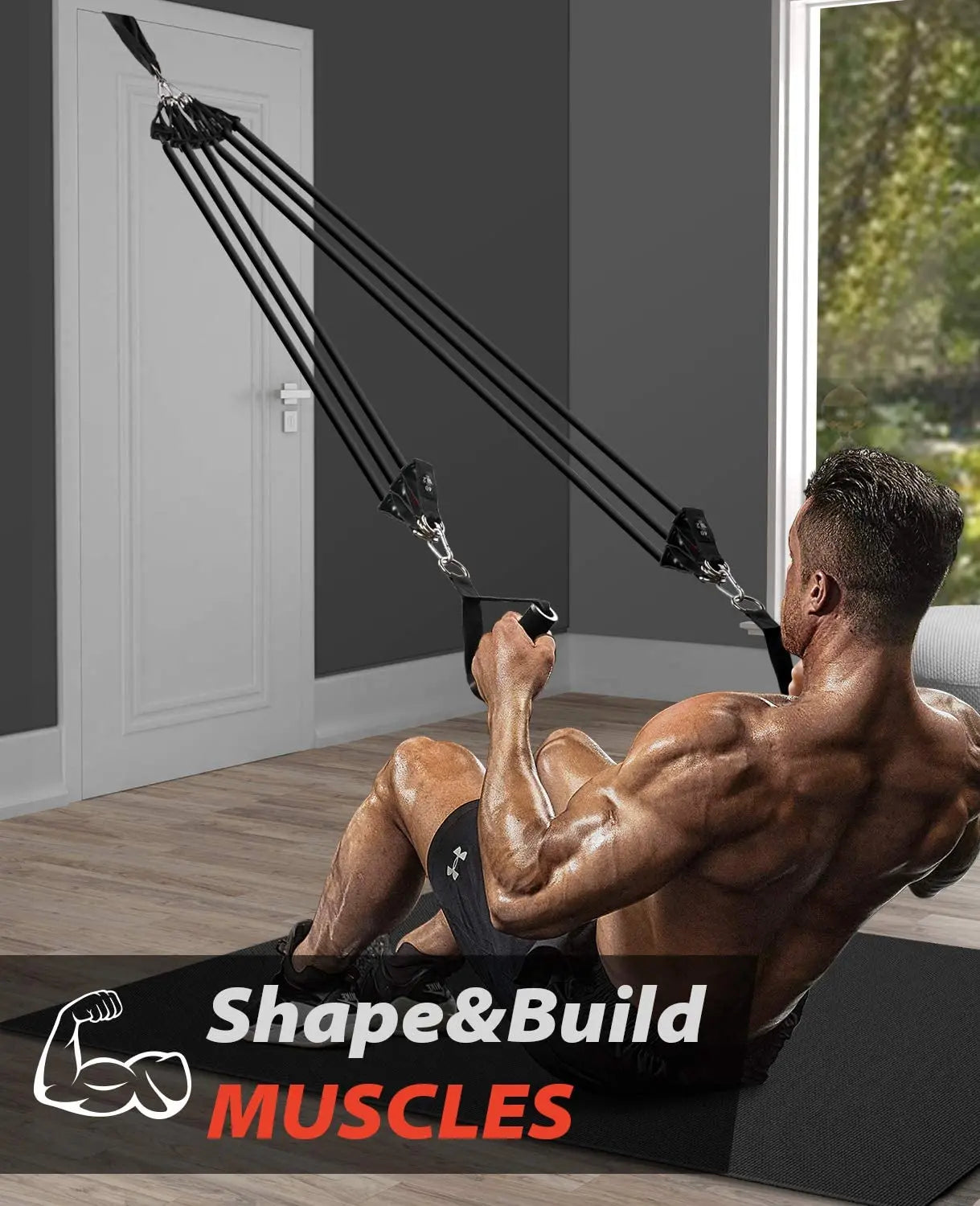 Fitness Resistance Bands Set