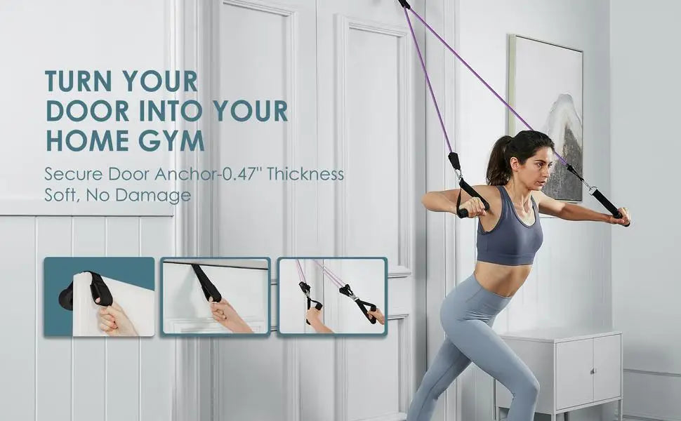 Fitness Resistance Bands Set
