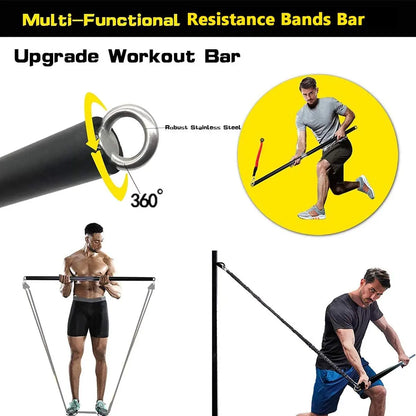 Fitness Resistance Bands Set