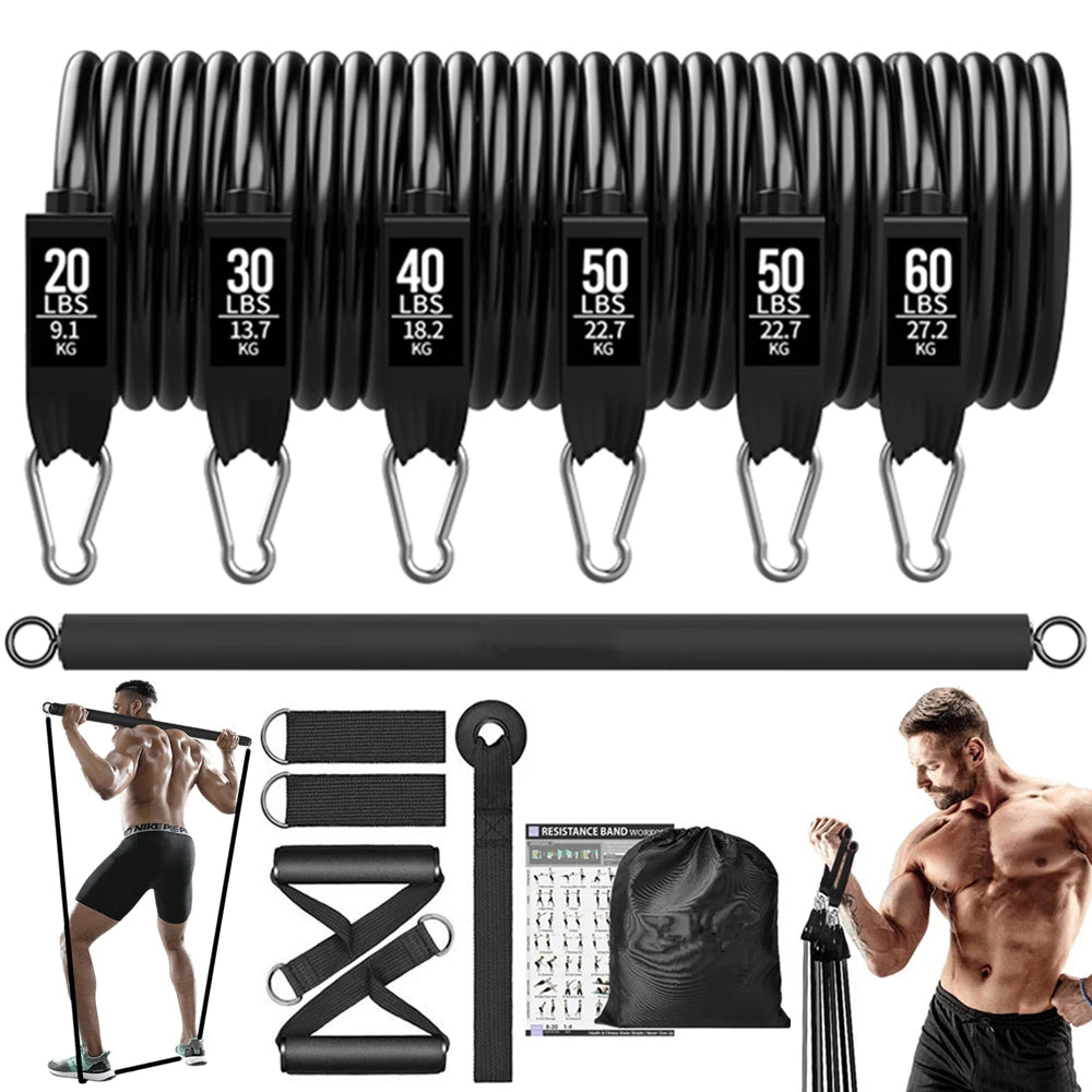 Fitness Resistance Bands Set