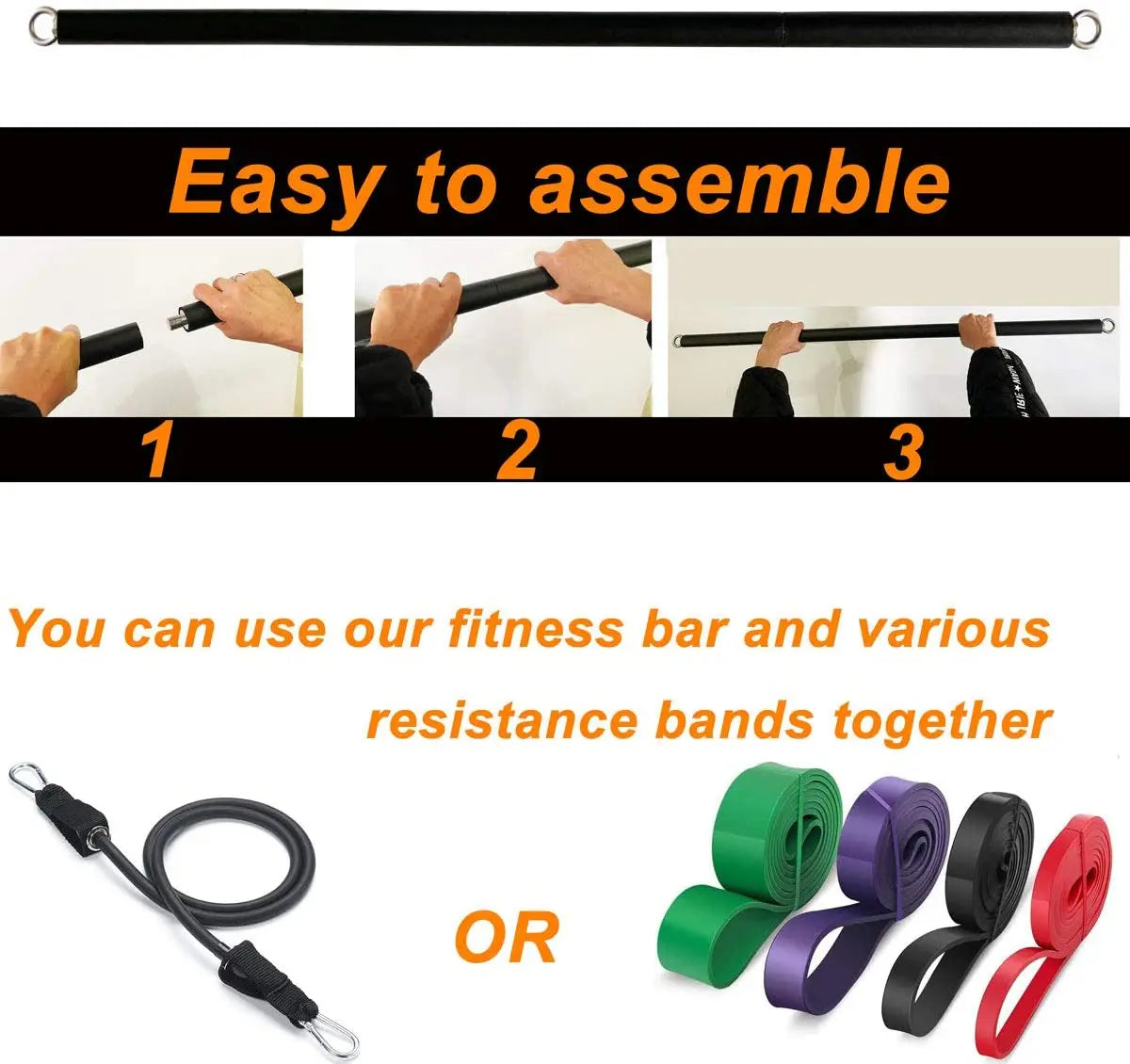 Fitness Resistance Bands Set