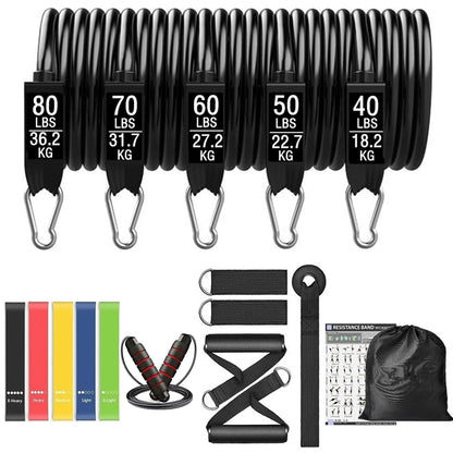 Fitness Resistance Bands Set