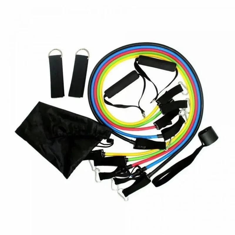 11pcs TPE Resistance Band Set