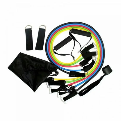 11pcs TPE Resistance Band Set