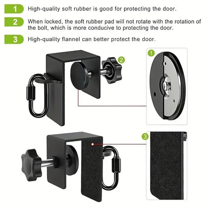 heavy duty door anchor connector For resistance bands